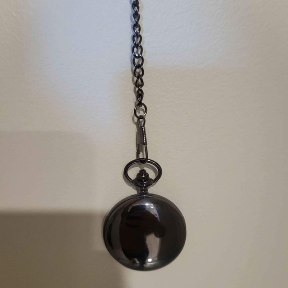 Other - Black Stylish Pocket Watch